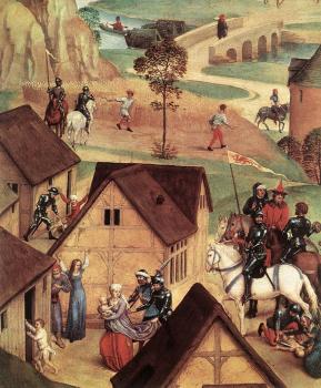 Hans Memling : Advent and Triumph of Christ (detail 1)